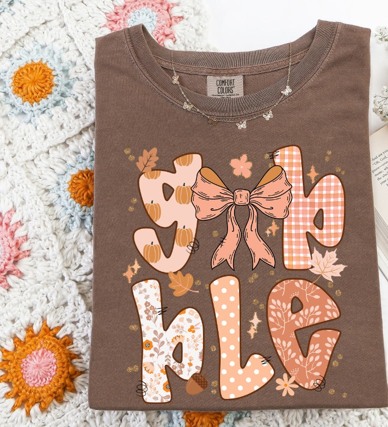 Gobble Word Art ~ 25SAG ~ DTF Transfer