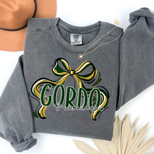 Gordo Greenwave ~ Ribbon Mascots ~ 25SAG ~ DTF Transfer