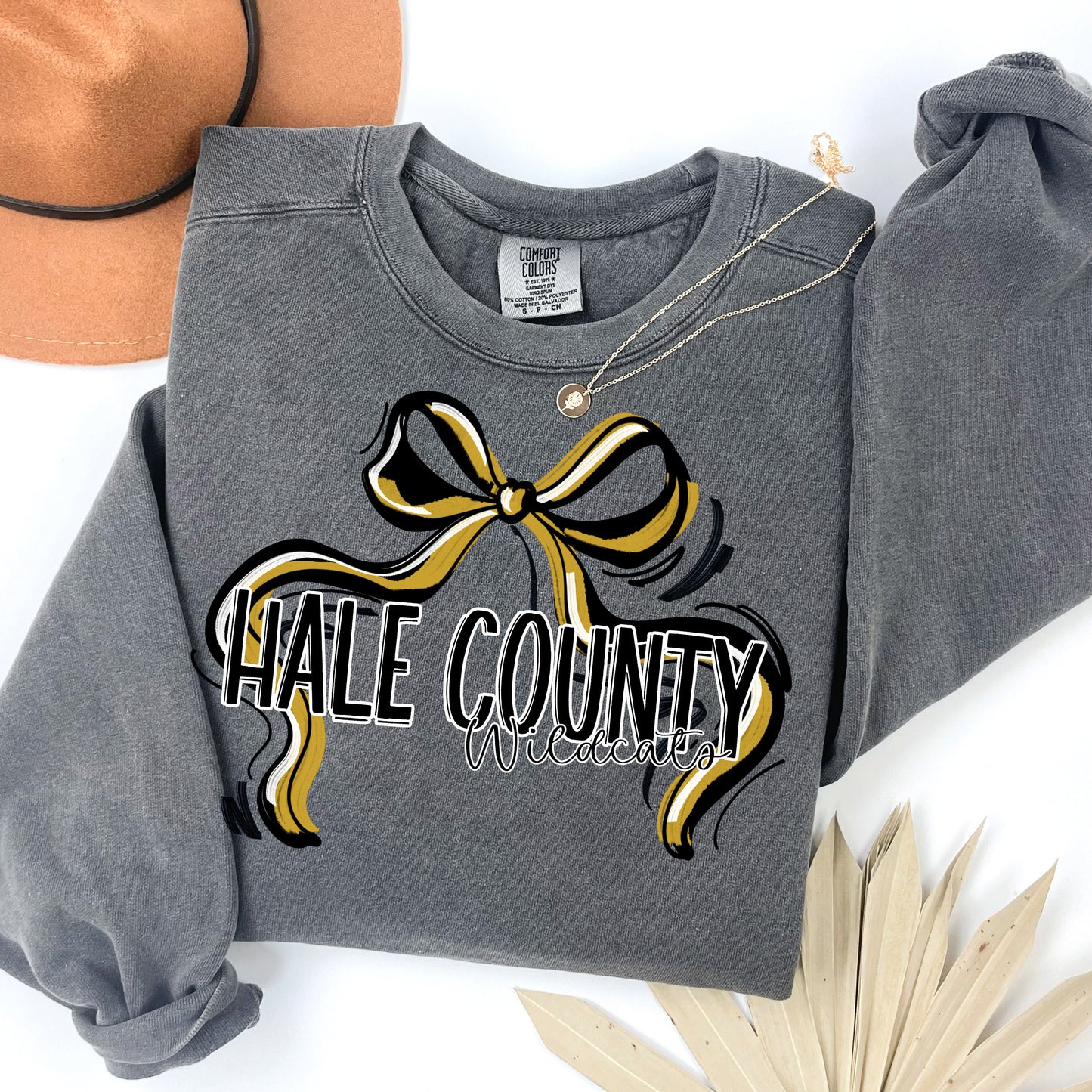 Hale County Wildcats ~ Ribbon Mascots ~ 25SAG ~ DTF Transfer