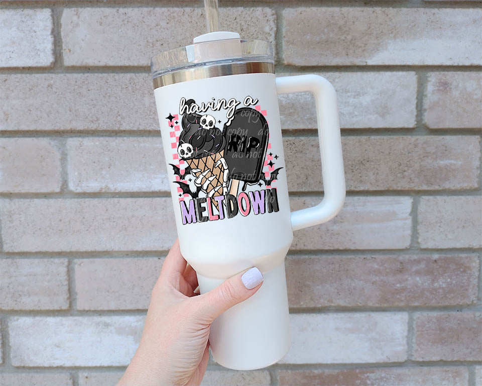 Having a Meltdown ~ 25CSC04T22 ~ UV DTF DECAL