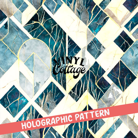 Broken Marble ~ Holographic Vinyl ~ HG71