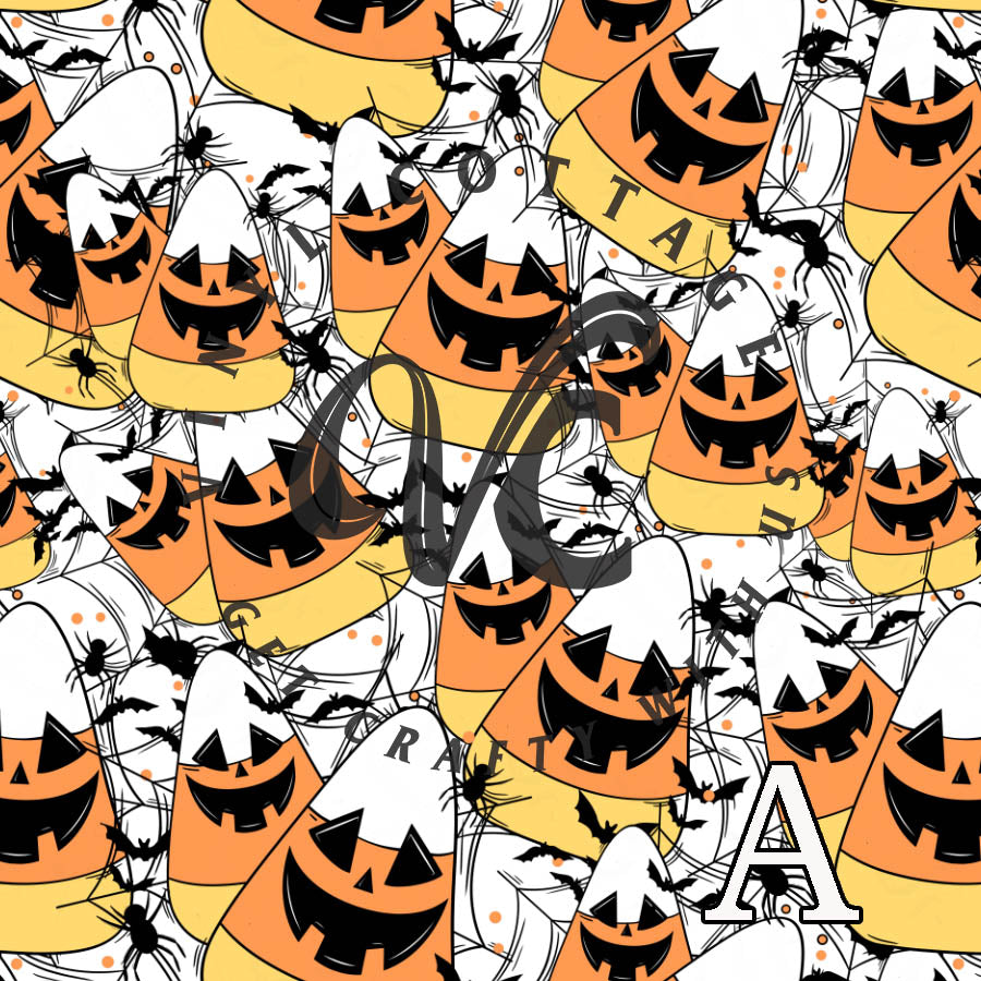 Candy Corn Webs ~ HL15