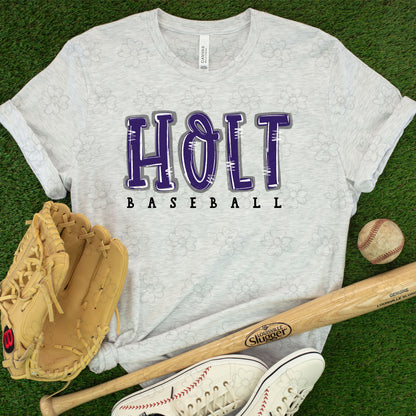 Holt Baseball ~ Spirit Stacks ~ SAG26 ~ DTF Transfer