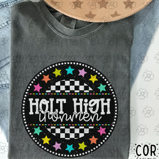 Holt High Ironmen ~ Seeing Stars ~ COR ~ DTF Transfer