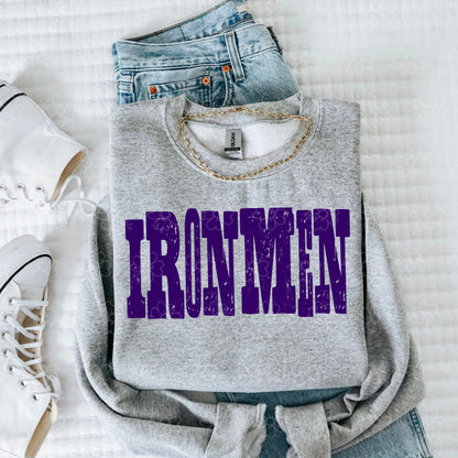 Ironmen ~ Mixed Up Mascots ~ SAG26 ~ DTF Transfer