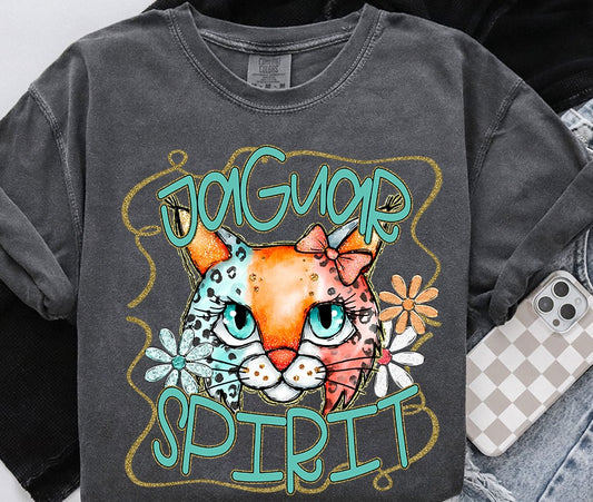 Funky Spirit Mascot ~ Jaguar ~ 25SAG ~ DTF Transfers