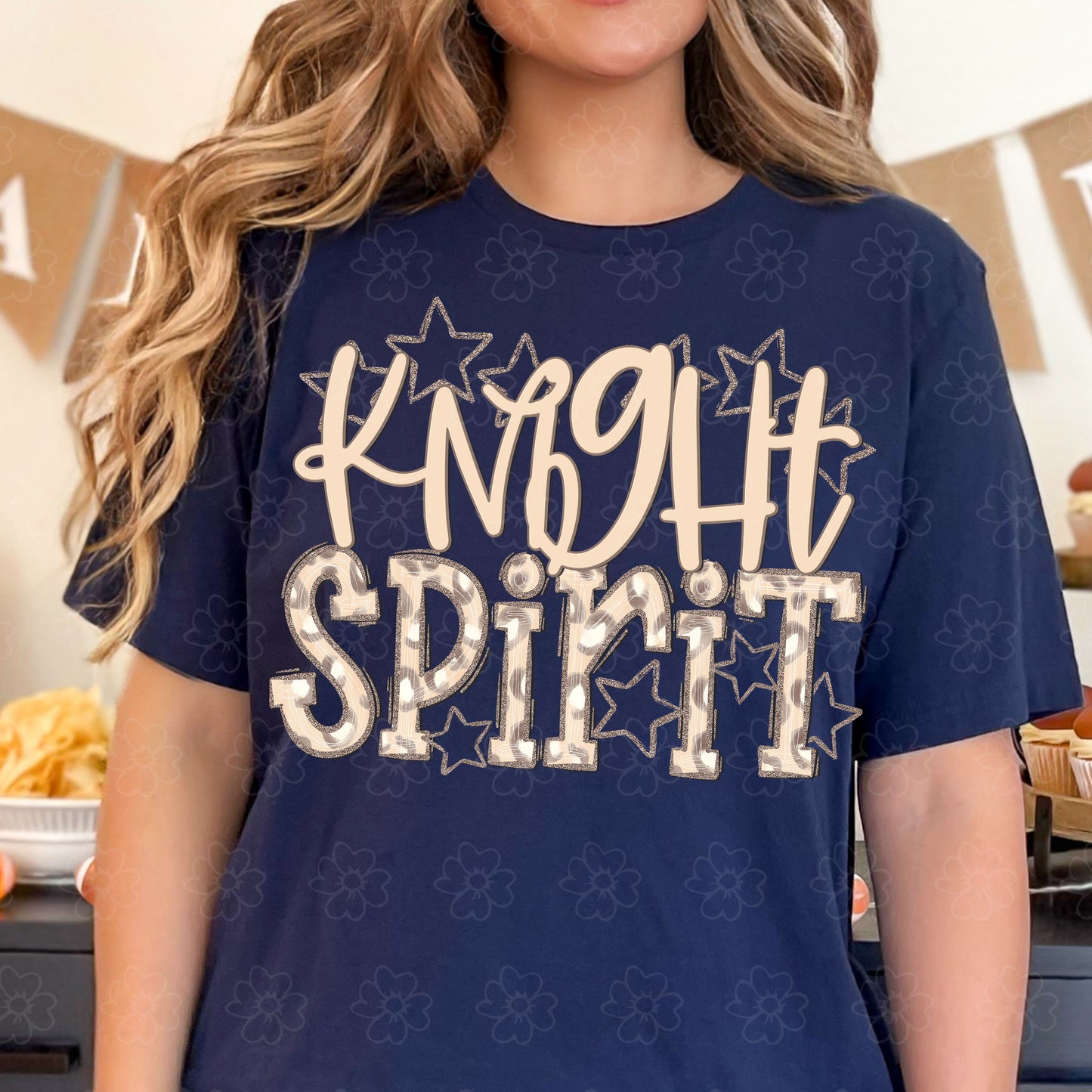 Knight Spirit ~ Neutral Leopard ~ SAG24 ~ DTF Transfer