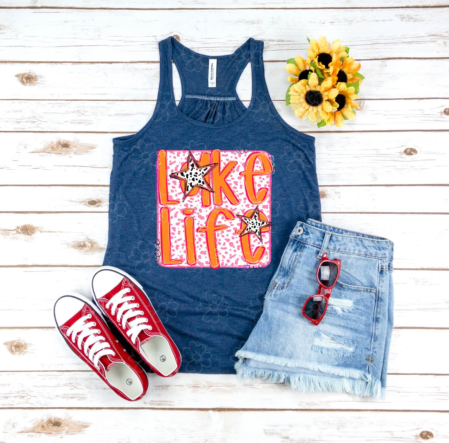 Lake Life ~ DTF Transfer