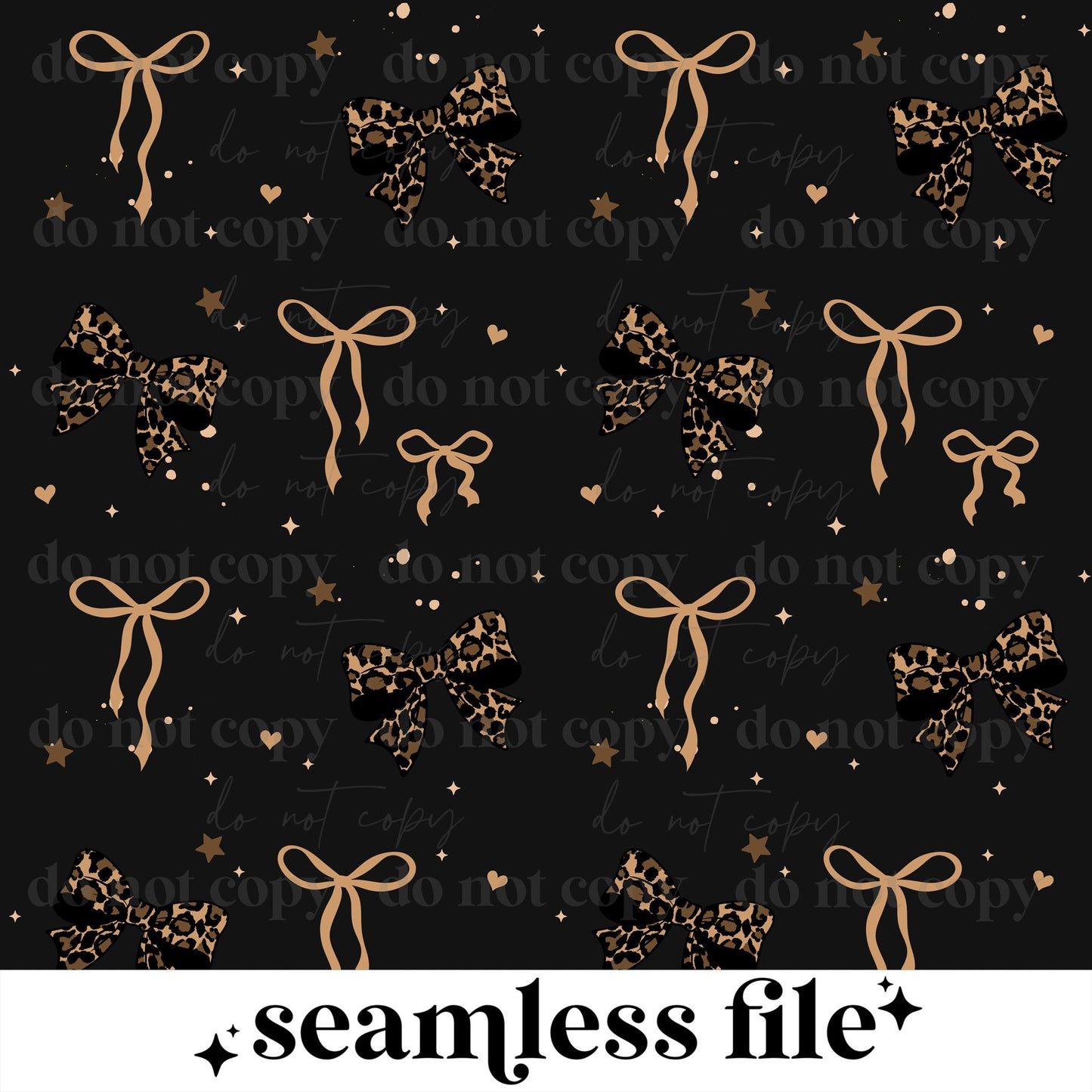 Leopard Bows ~ 26CSC03