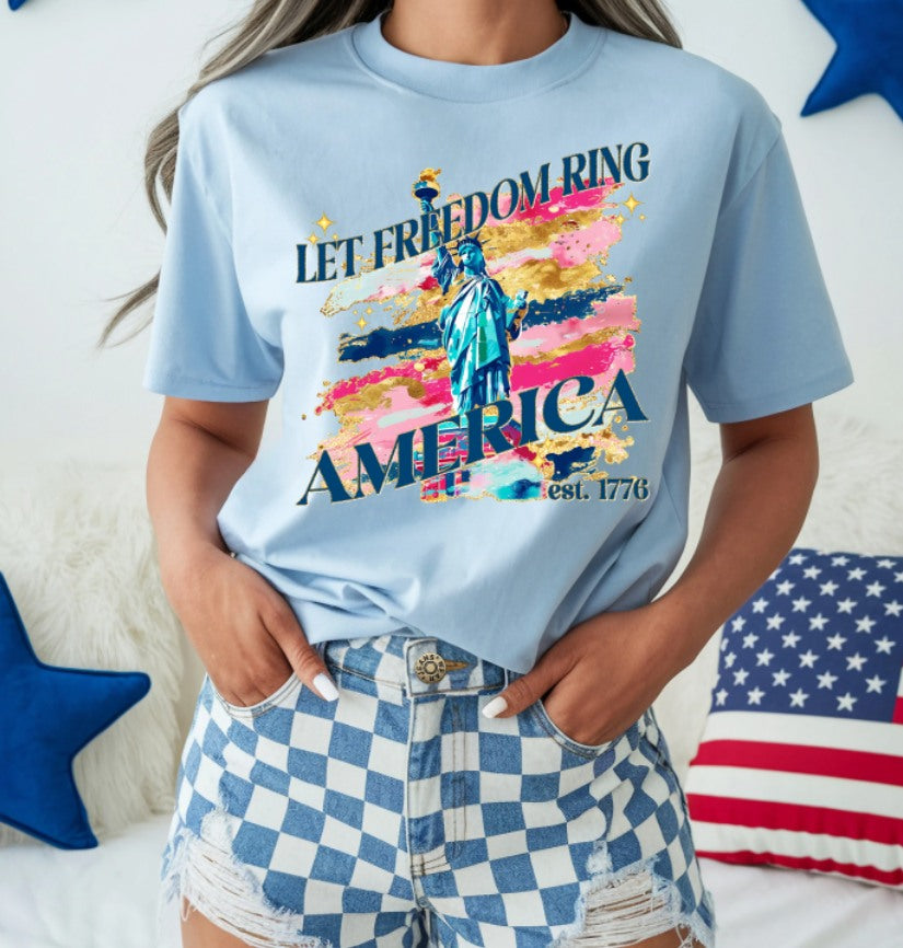 Let Freedom Ring ~ 25SAG ~ DTF Transfers