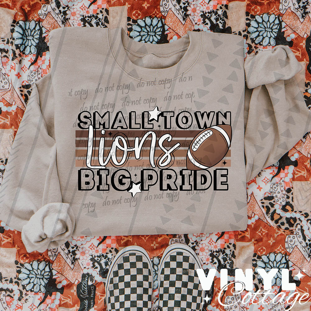 Small Town ~ Lions ~ DTF Transfer