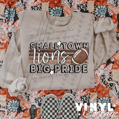 Small Town ~ Lions ~ DTF Transfer