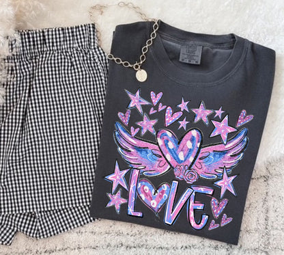 Wings of Love ~ SAG26 ~ DTF Transfer