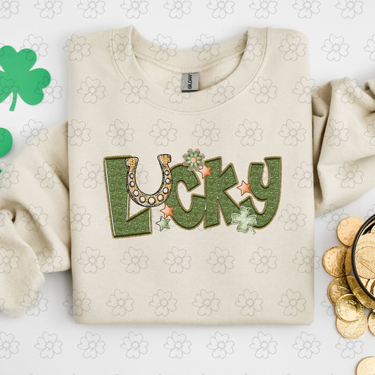 Lucky Stars ~ SAG25 ~ DTF Transfer