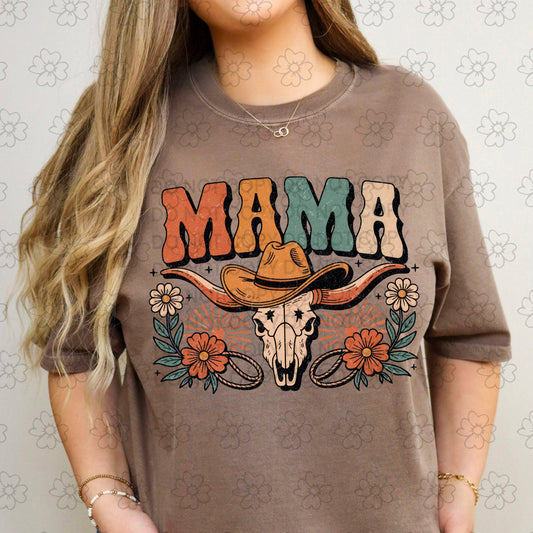 Mama Bull ~ 25SCG05 ~ DTF Transfer