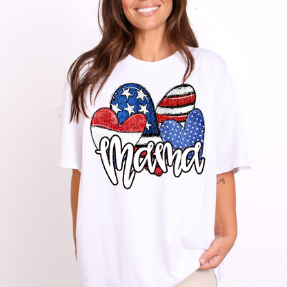 Mama Hearts ~ 25CSD05 ~ DTF Transfers