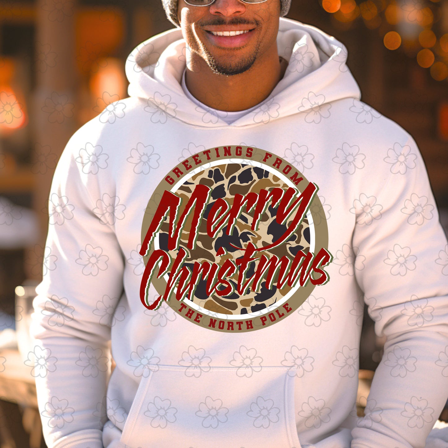 Christmas Camo ~ DTF Transfer