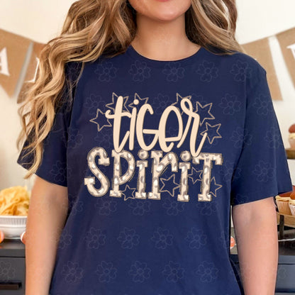 Tiger Spirit ~ Neutral Leopard ~ SAG24 ~ DTF Transfer