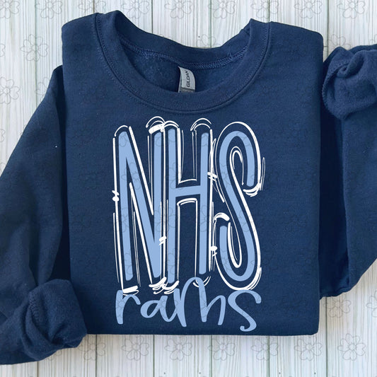NHS Rams3 ~ Spaced Out ~ SAG26 ~ DTF Transfer