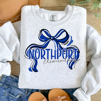 Northport Elementary ~ Ribbon Mascots/Names ~ 25SAG ~ DTF Transfer