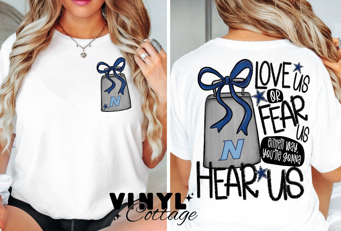 Rams Adult Tee ~ Love Us or Fear Us Tee