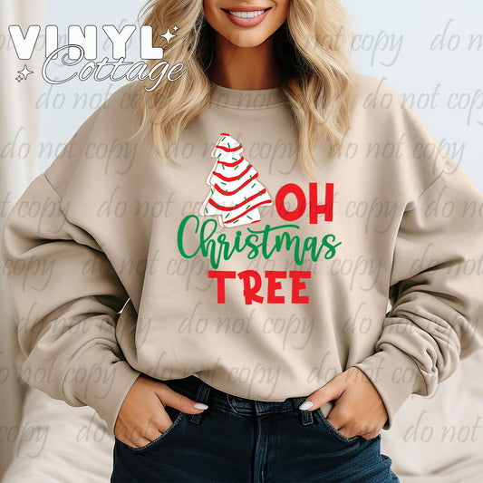 Oh Christmas Tree ~ DTF Transfer