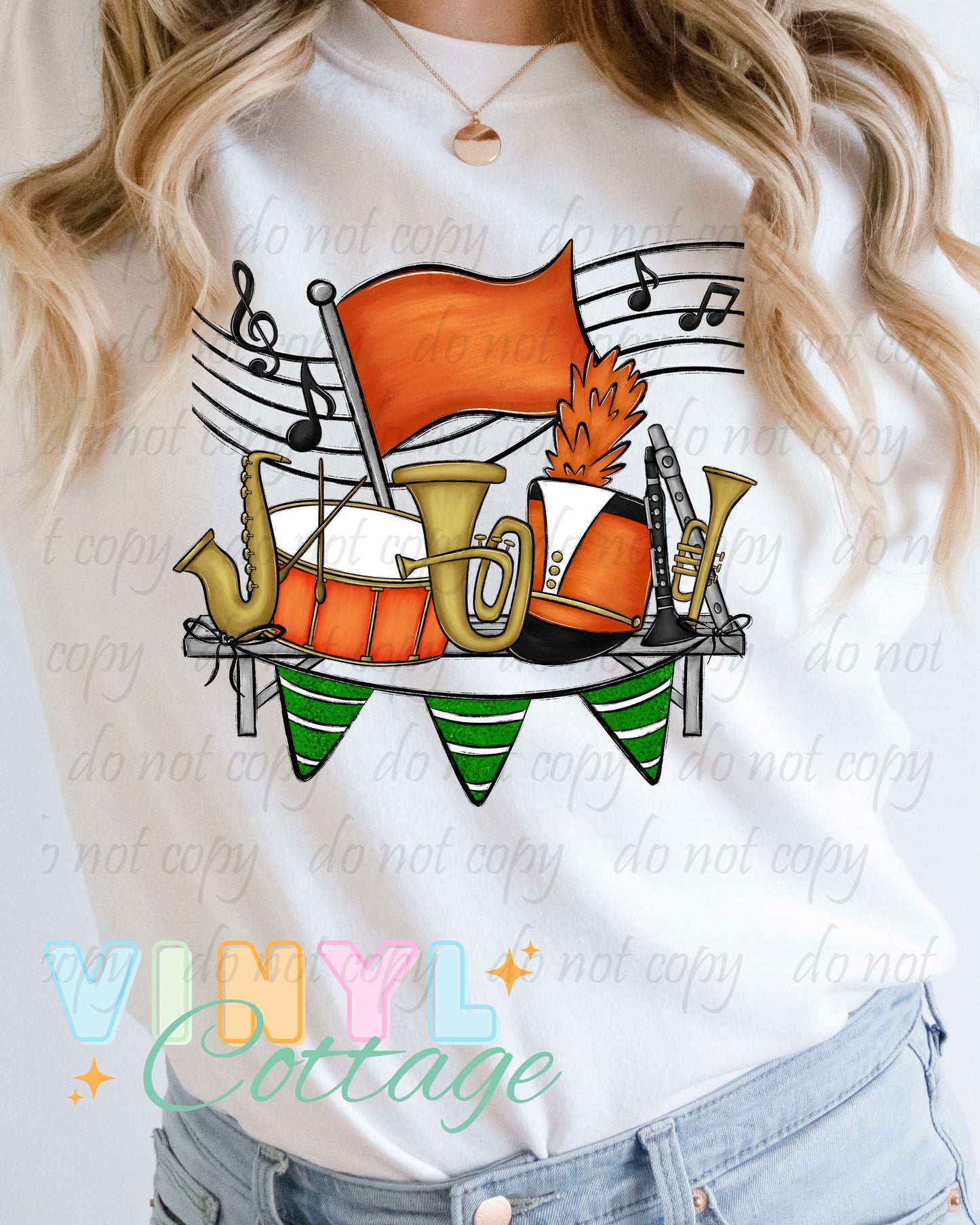 Custom Marching Band ~ DTF Transfer