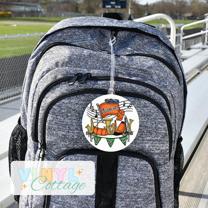 Marching Band Bag Tags ~ Customized