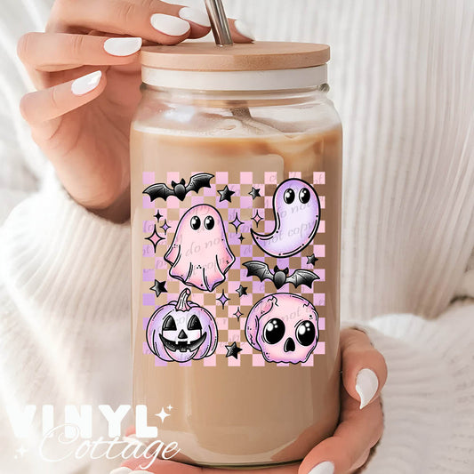Pastel Spooks ~ UV DTF DECAL