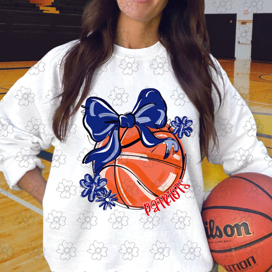 Patriots2 ~ Play Ball Basketball ~ SAG25 ~ DTF Transfer