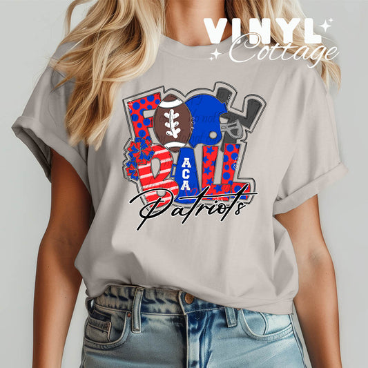 Patriots Football ~ ACA ~ DTF Transfer