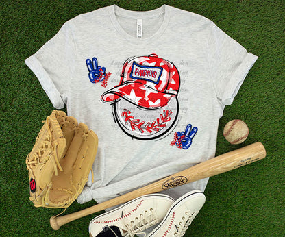 Patriots ~ Play Ball ~ 25SAGPB_3 ~ DTF Transfer