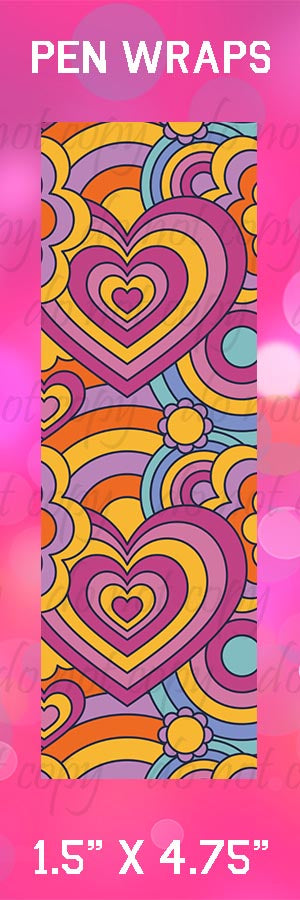 Pen Wraps ~ Retro