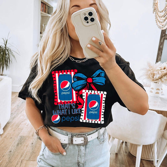 Bows and Beverages Pep ~ DD25 ~ DTF Transfer