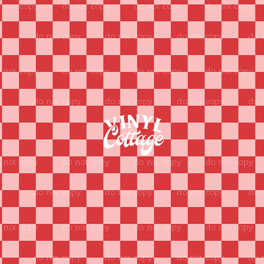 Red and Pink Check ~ PL12
