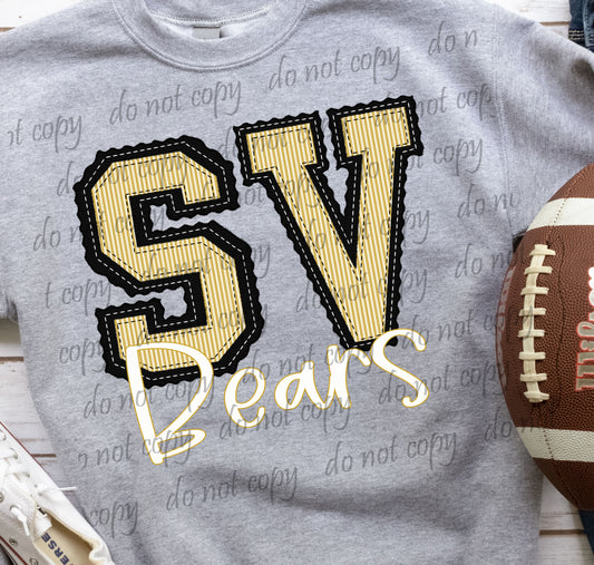 Sipsey Valley Bears Prepster  ~ 25SAG ~ DTF Transfers