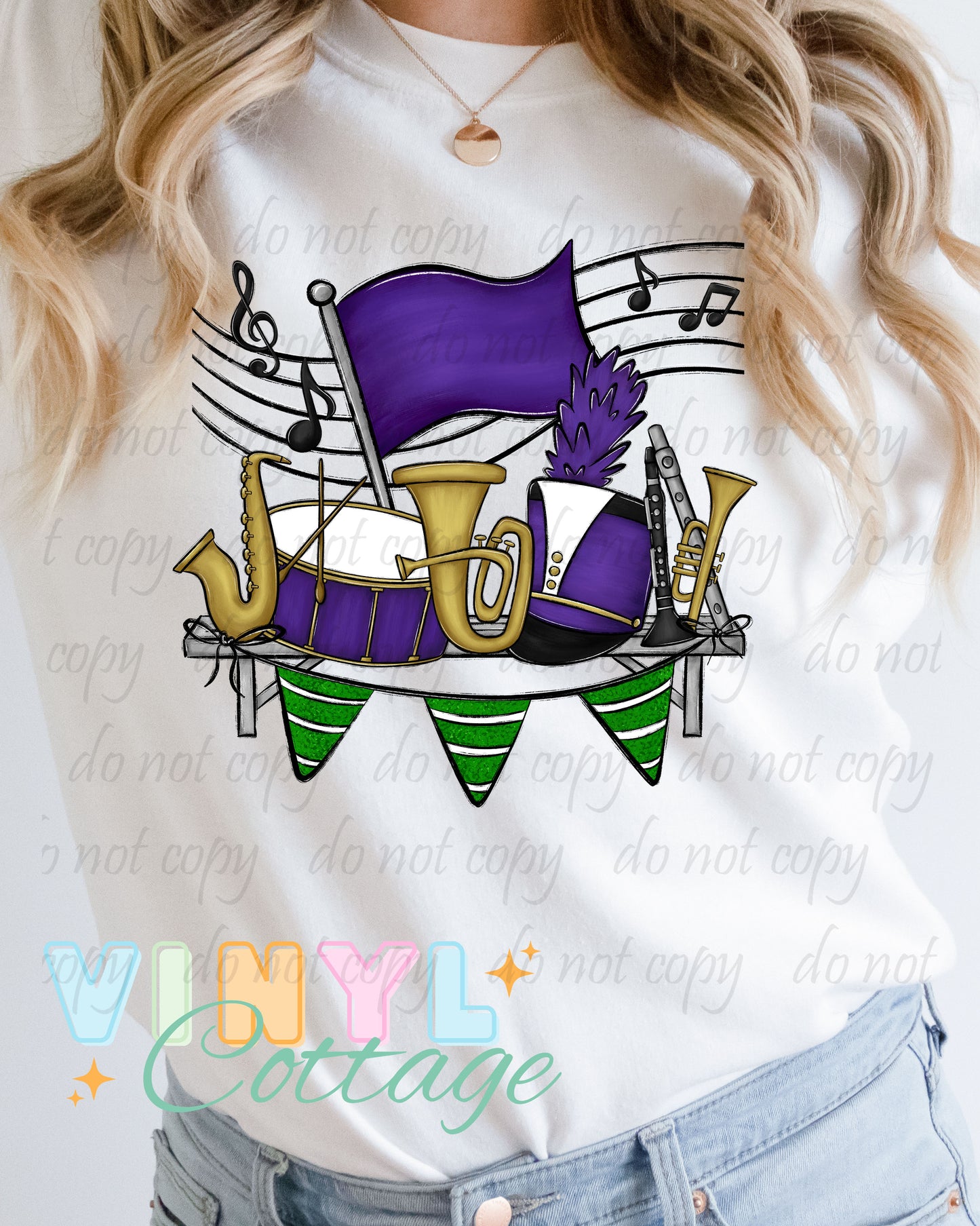 Custom Marching Band ~ DTF Transfer