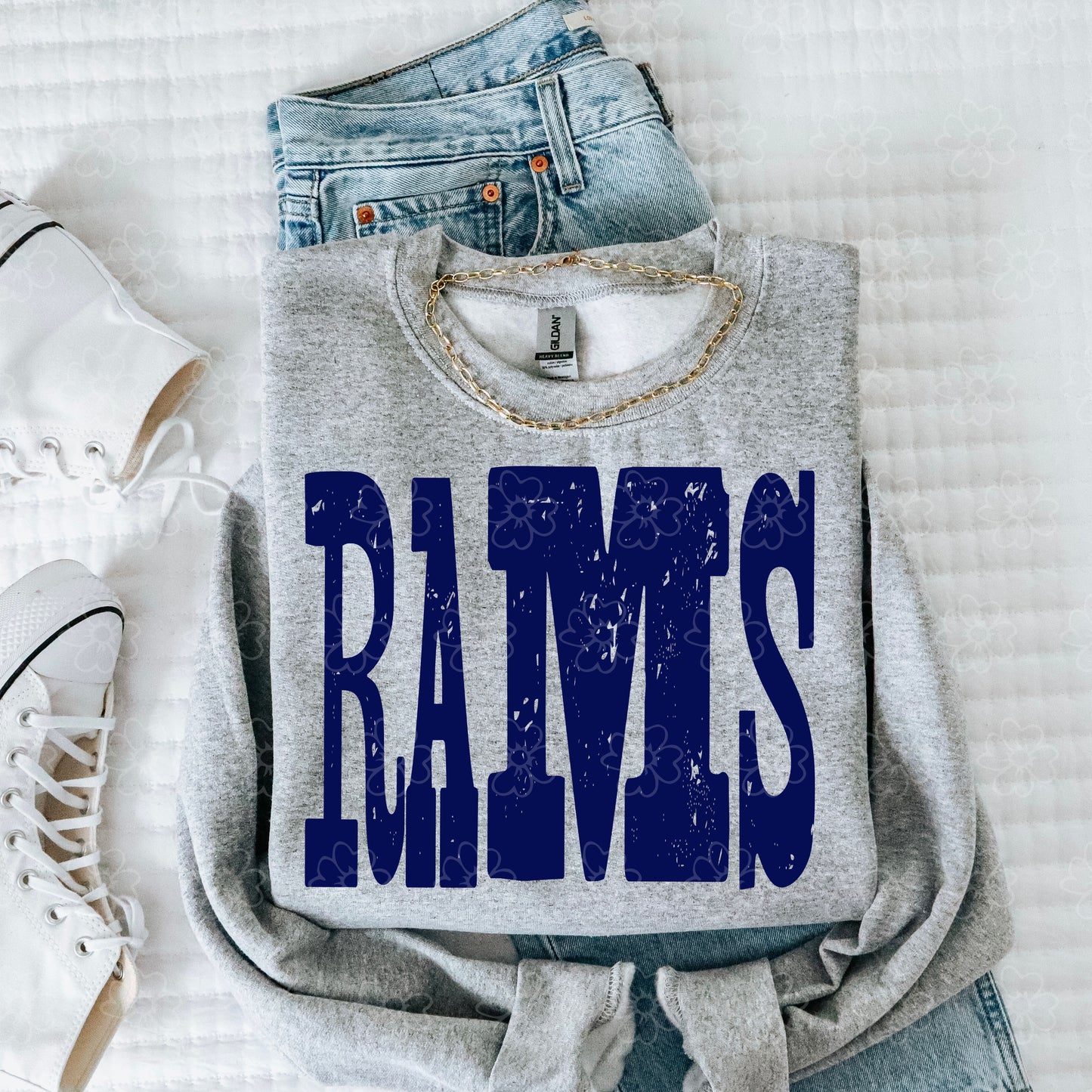 Rams1 ~ Mixed Up Mascots ~ SAG26 ~ DTF Transfer