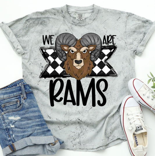 Rams ~ We Are Mascots ~ 24SAG ~ DTF Transfers