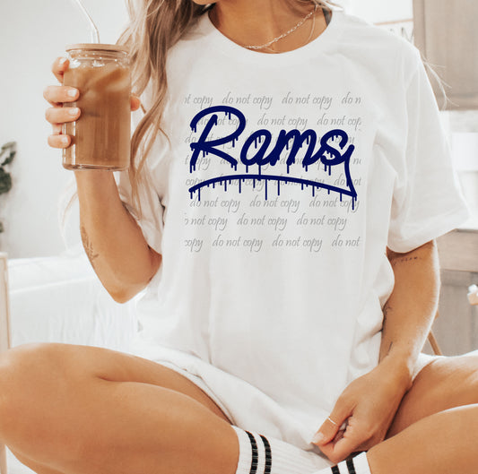 Rams Drip ~ 25COR04 ~ DTF Transfers