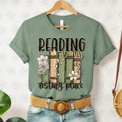 Reading Is My Resting Place ~ 25SDD12 ~ DTF Transfer
