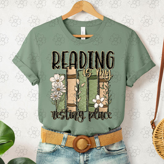 Reading Is My Resting Place ~ 25SDD12 ~ DTF Transfer