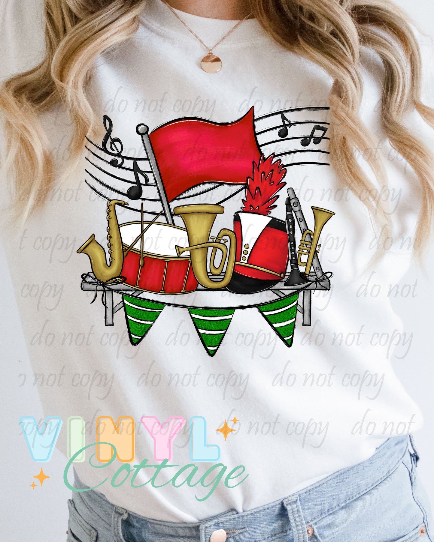 Custom Marching Band ~ DTF Transfer
