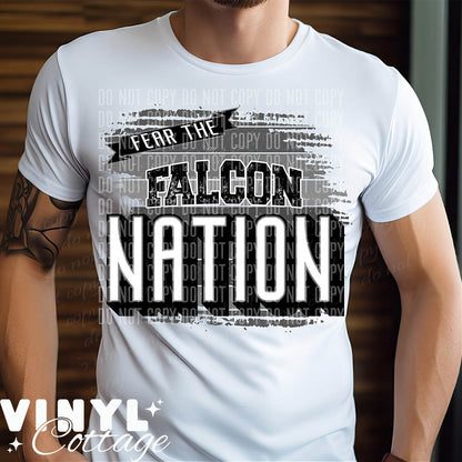 Fear The Falcon Nation ~ DTF Transfer