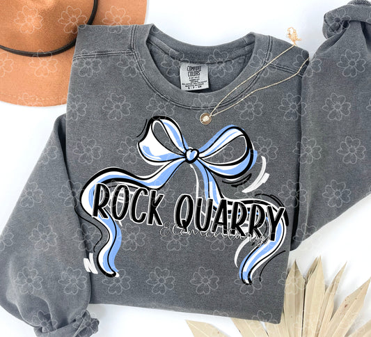 Rock Quarry Elementary ~ Ribbon Mascots/Names ~ 25SAG ~ DTF Transfer