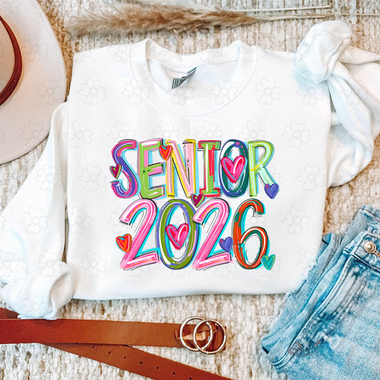 Senior 2026 ~ Cheery ~ 24SAG ~ DTF Transfer