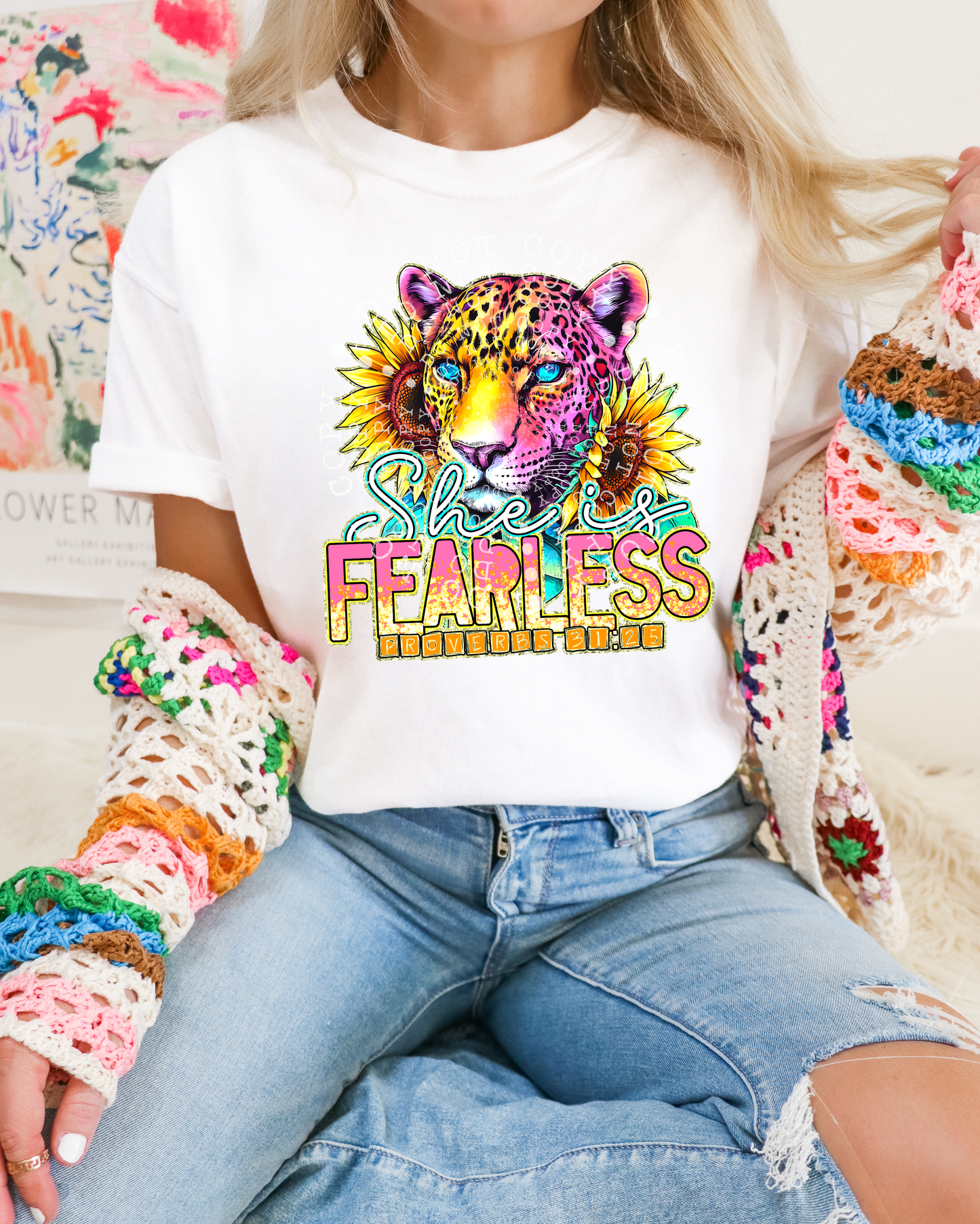 She is Fearless Tiger ~ CST_FB 2025 ~ DTF Transfer