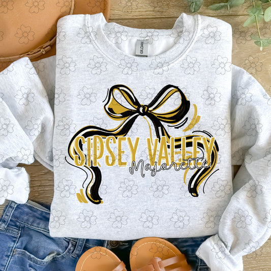 Sipsey Valley Majorette ~ Ribbon Mascots/Names ~ 25SAG ~ DTF Transfer