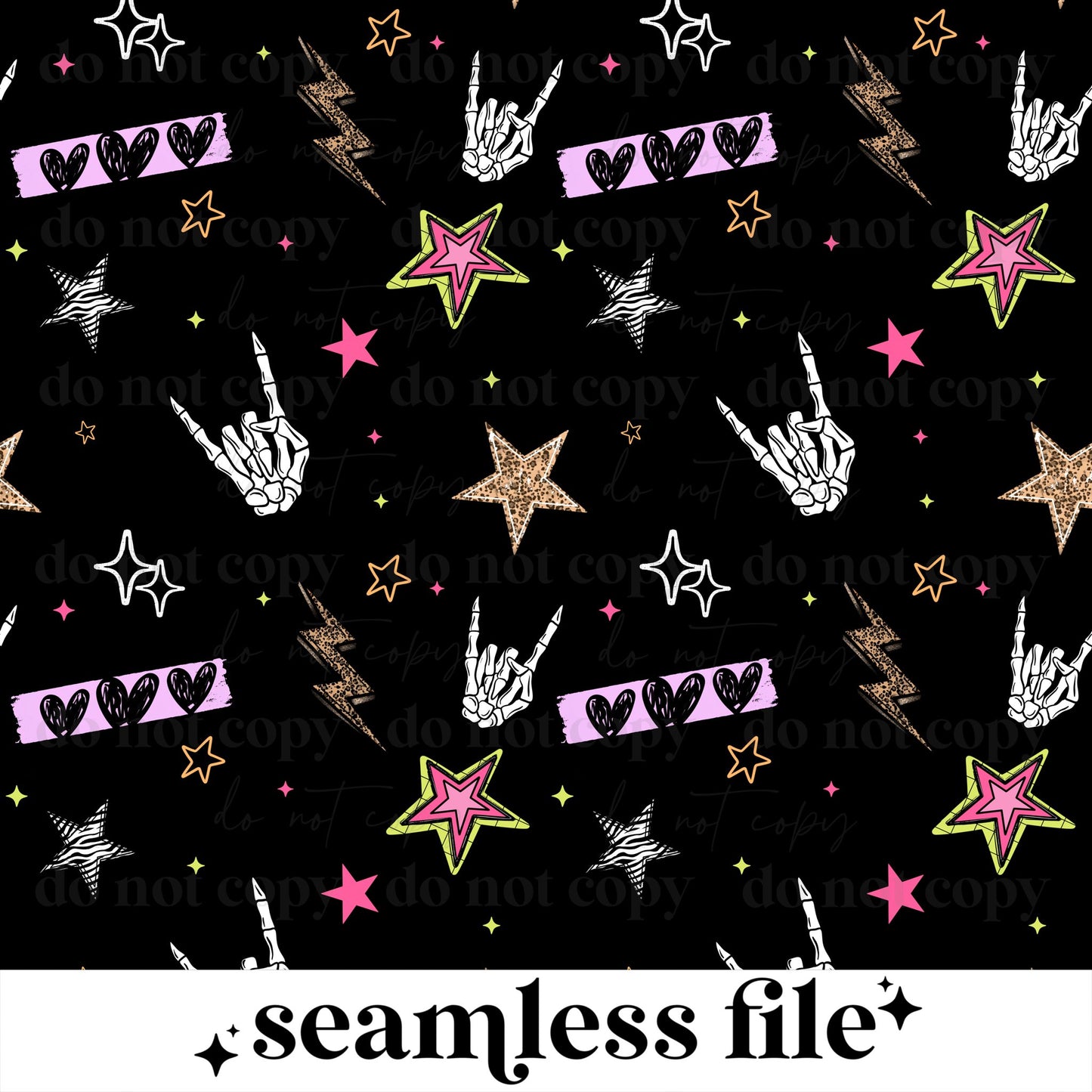 Skellie Hand Stars ~ 26CSC03