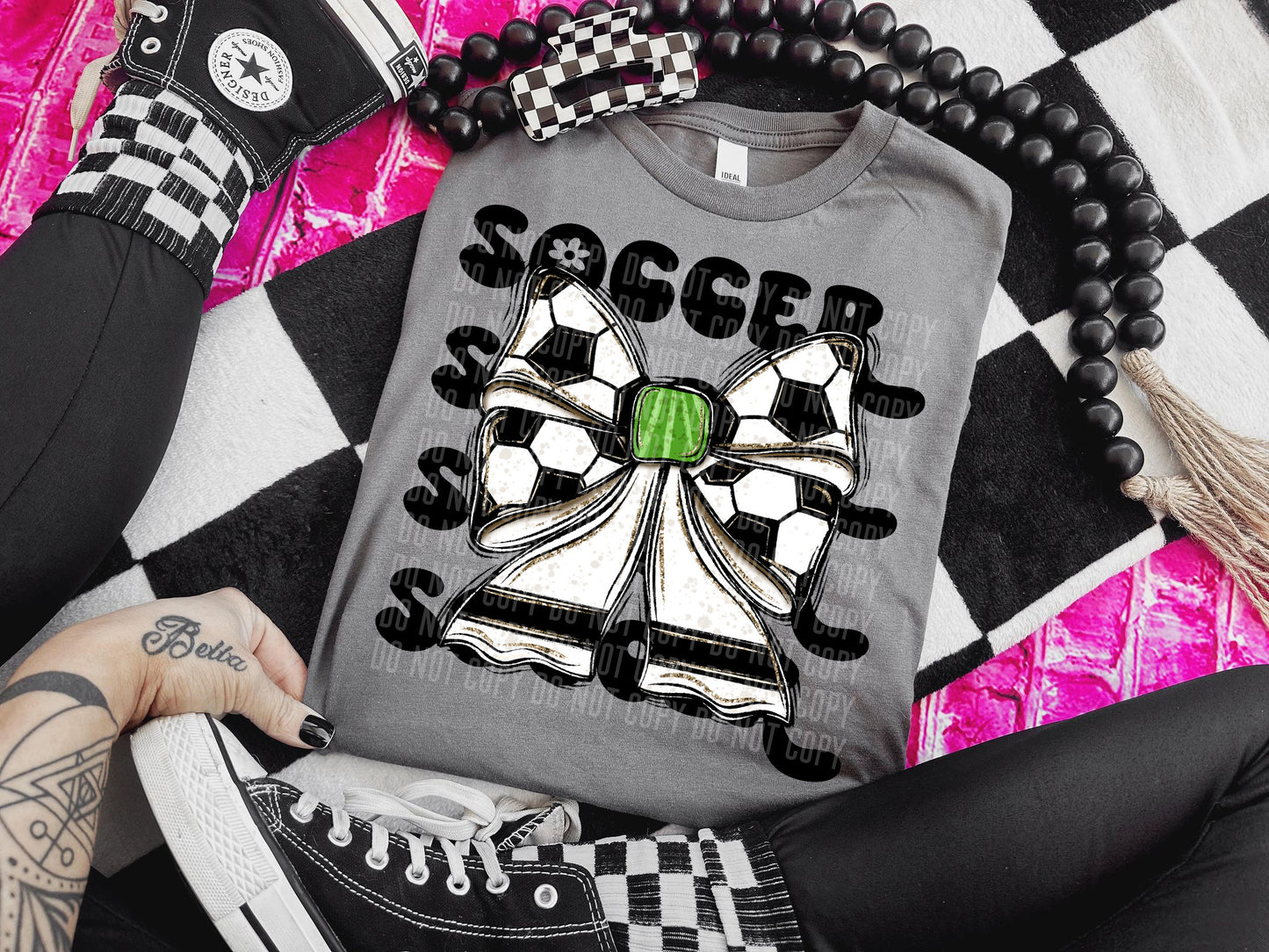 Sport Coquette ~ Soccer ~ DTF Transfer